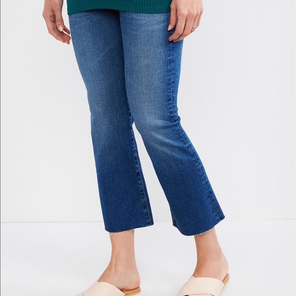 AG Secret Fit Belly Crop Bootcut Maternity Jean - Picture 1 of 8